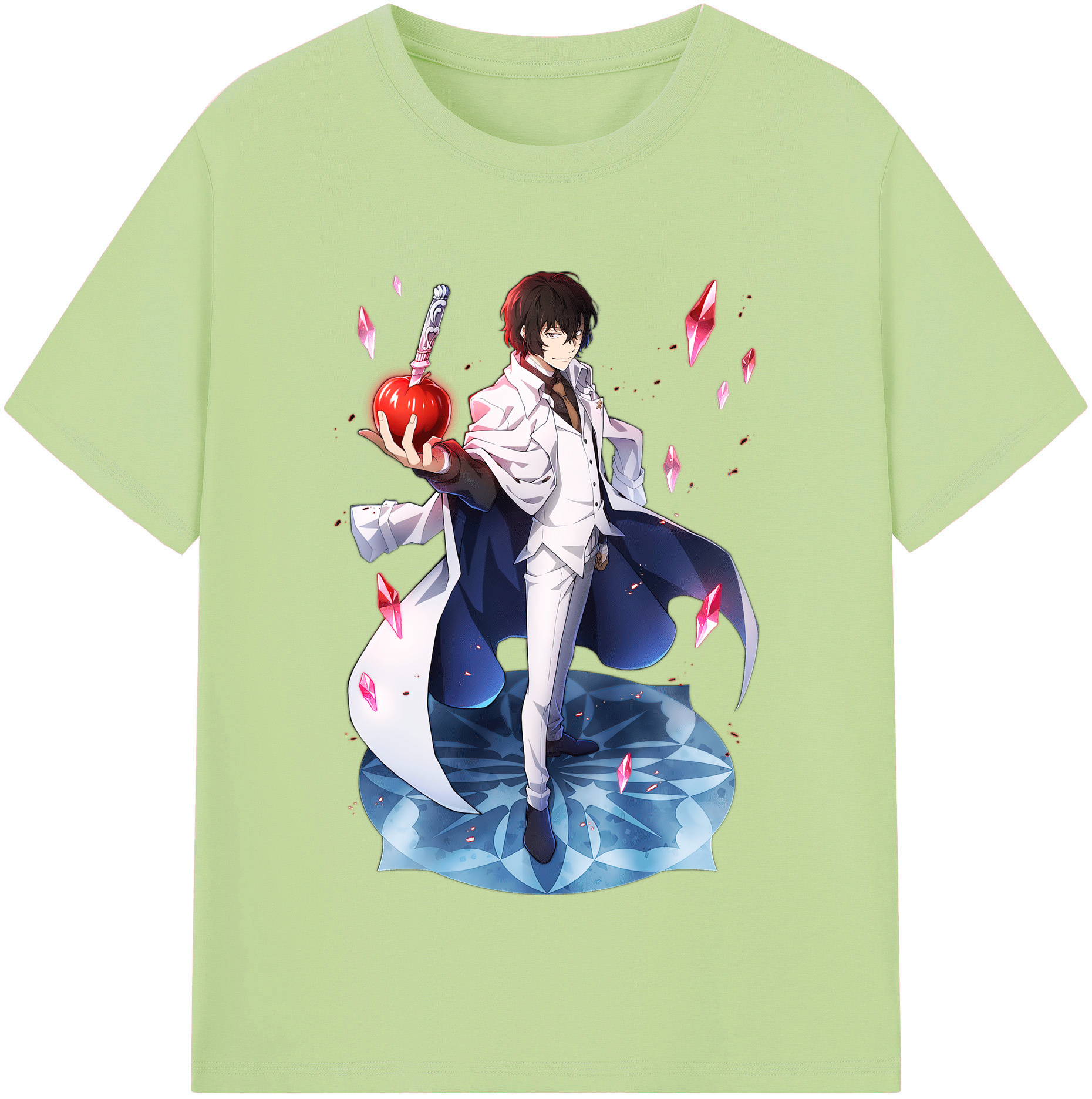 （画像用） 文豪ストレイドッグス Bungo Stray Dogs 綿100％半袖Tシャツ（フロントプリント）